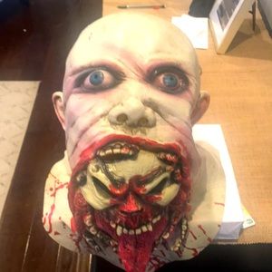 Halloween latex mask. Worn once.